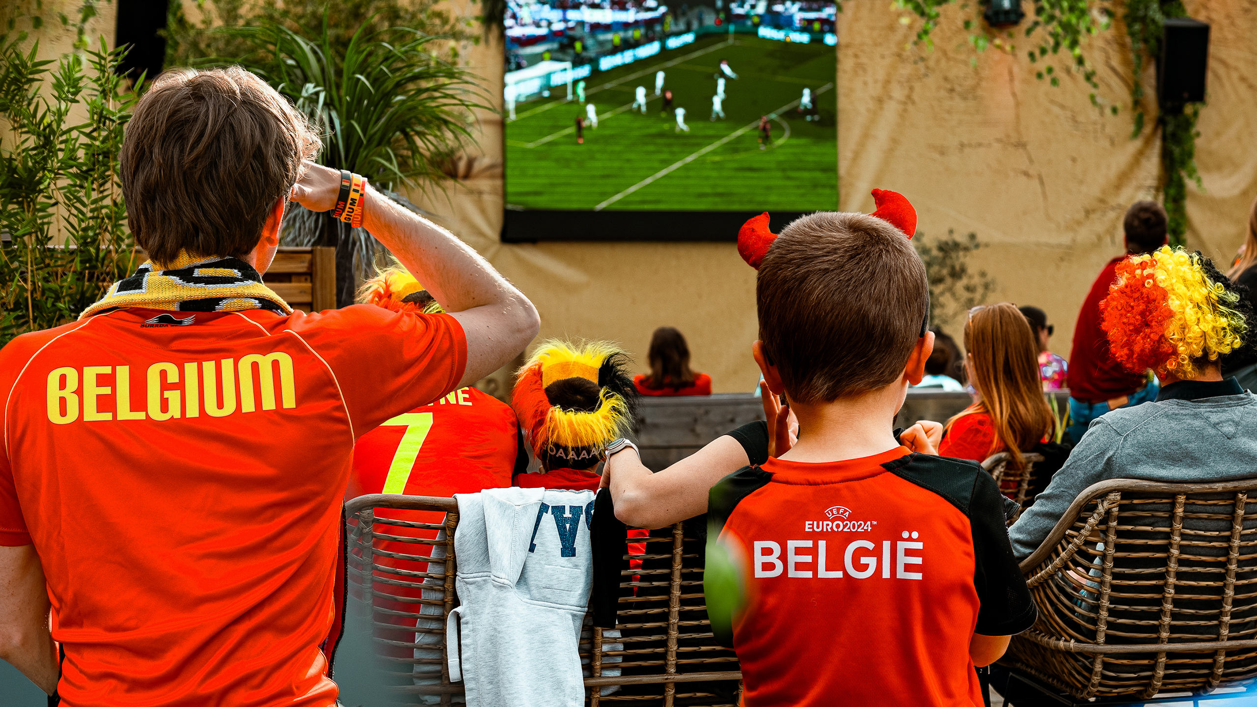 WK ⚽ België x Iran #GratisToegang